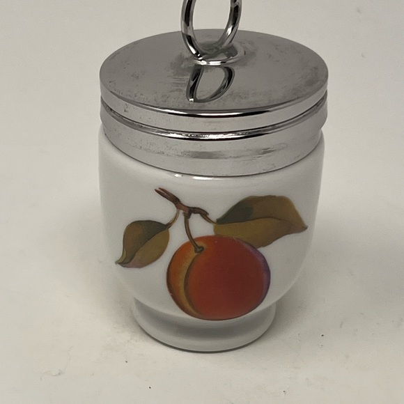 Royal Worcester Porcelain Small Egg Coddler - Picture 1 of 3